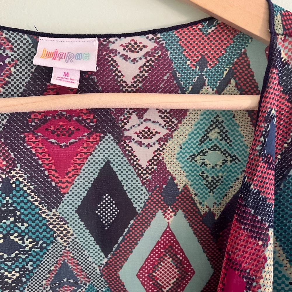 LulaRoe Bright Diamonds Duster